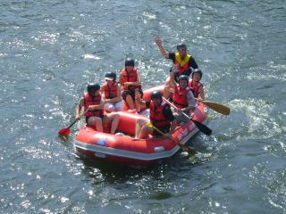 rafting w Pieninach Fun time